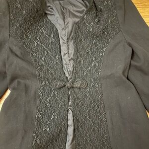 NWOT Black Lace Women's Blazer/Suit Jacket
